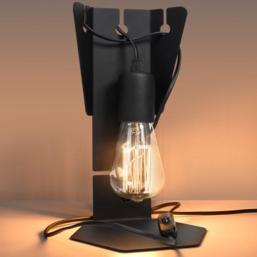 Настолна лампа ARBY 1xE27/60W/230V черна