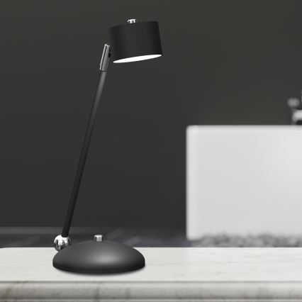 Настолна лампа ARENA 1xGX53/11W/230V черен/лъскав хром