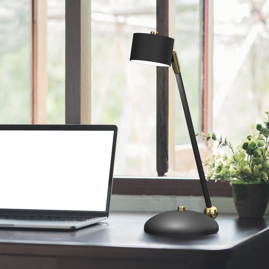 Настолна лампа ARENA 1xGX53/11W/230V черна/златиста