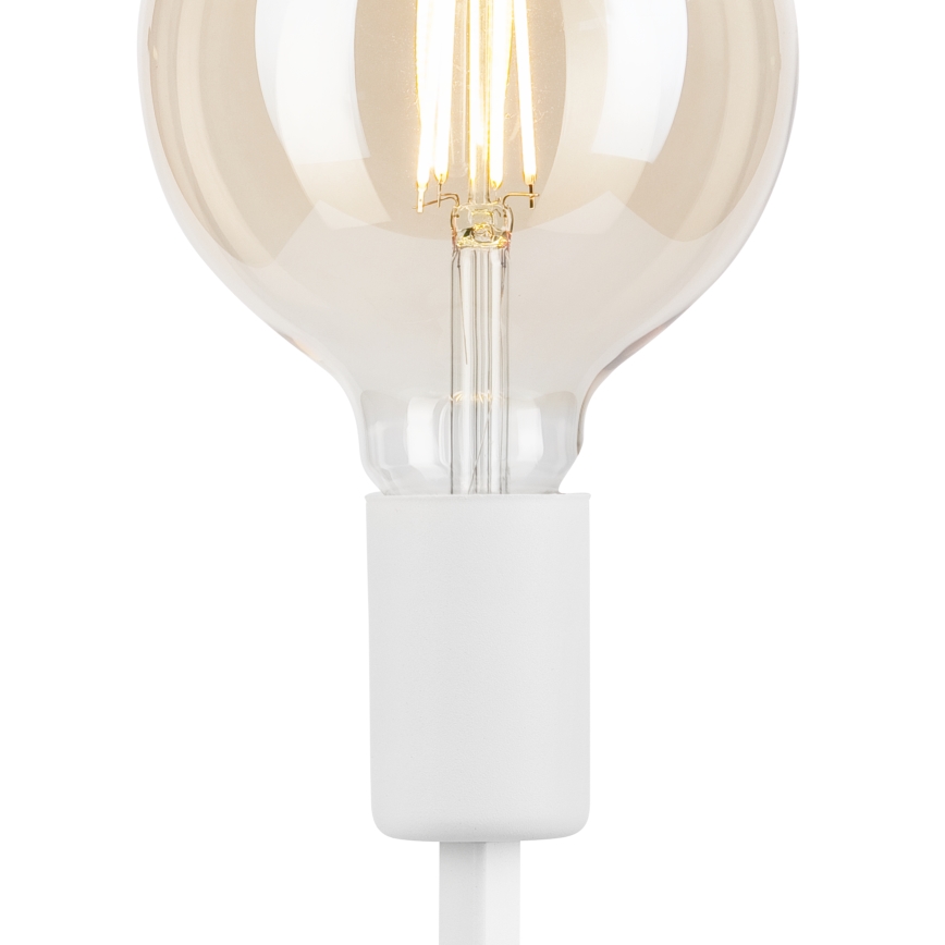 Настолна лампа ASTRID 1xE27/60W/230V бял
