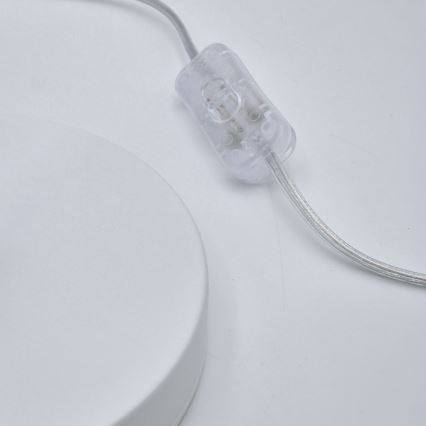 Настолна лампа ASTRID 1xE27/60W/230V бял