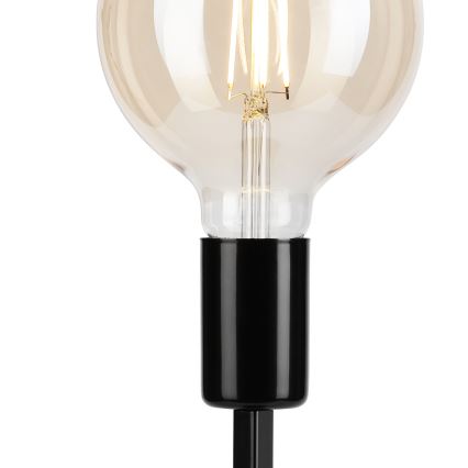 Настолна лампа ASTRID 1xE27/60W/230V лъскаво черен