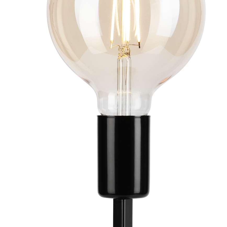 Настолна лампа ASTRID 1xE27/60W/230V лъскаво черен