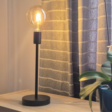 Настолна лампа ASTRID 1xE27/60W/230V матов черен