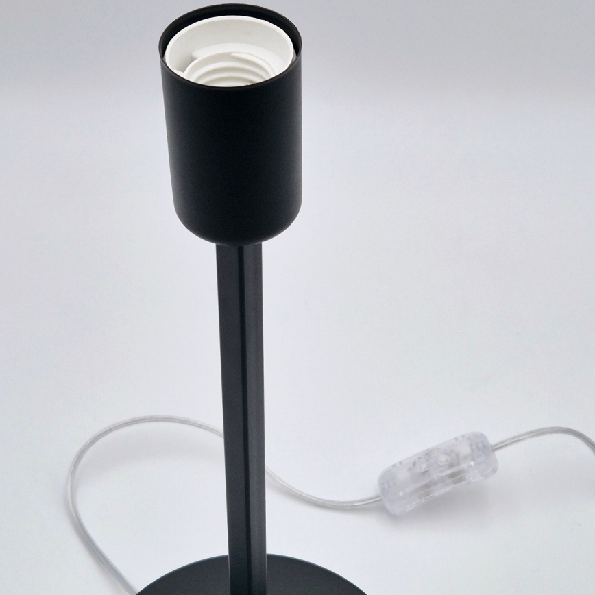 Настолна лампа ASTRID 1xE27/60W/230V матов черен