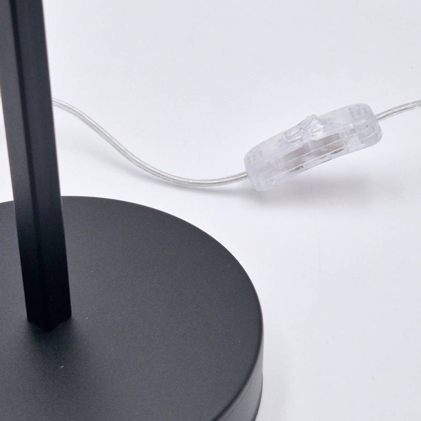 Настолна лампа ASTRID 1xE27/60W/230V матов черен