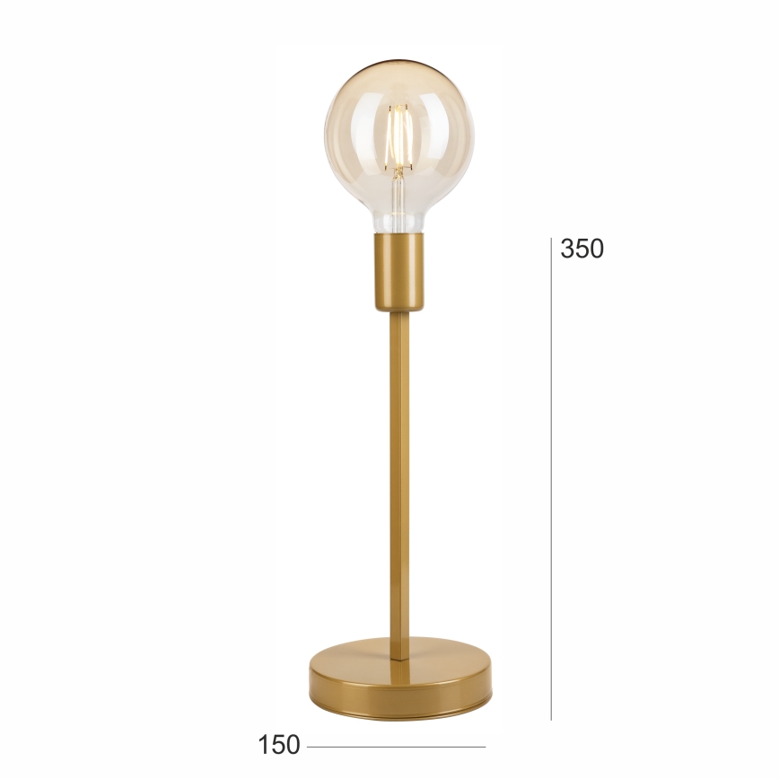 Настолна лампа ASTRID 1xE27/60W/230V златист