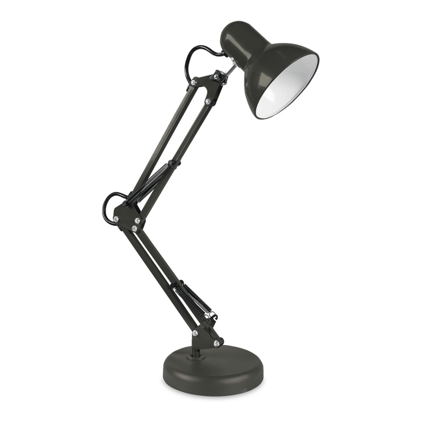 Настолна лампа AURIQ 1xE27/60W/230V черен