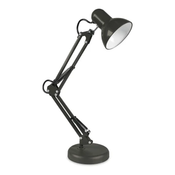 Настолна лампа AURIQ 1xE27/60W/230V черен