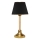 Настолна лампа AYD 1xE27/40W/230V черна/златиста
