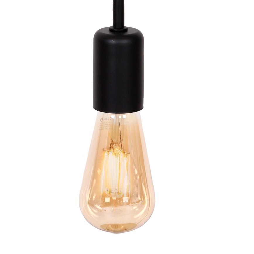 Настолна лампа BRENDA 1xE27/60W/230V черна