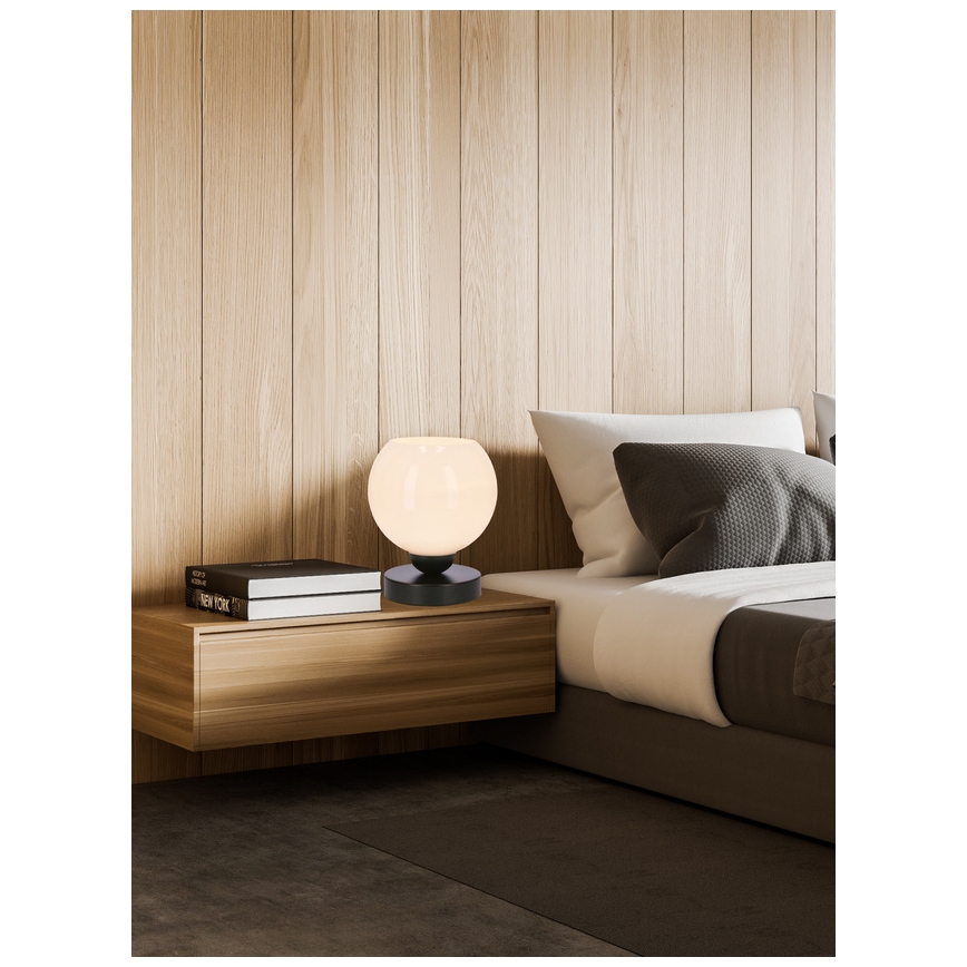 Настолна лампа CALDERA 1xE27/60W/230V черен