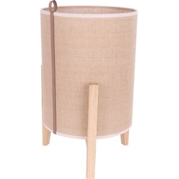 Настолна лампа CASIOPEA 1xE27/40W/230V 40 cm дъб