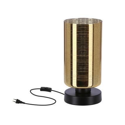 Настолна лампа COX 1xE27/60W/230V златист