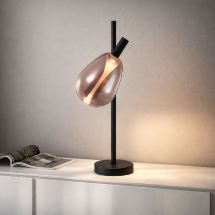 Настолна лампа DENSO 1xG9/5W/230V медна/черна