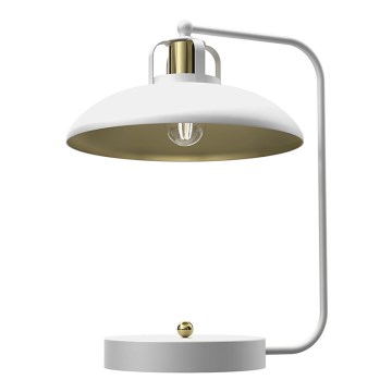 Настолна лампа FELIX 1xE27/60W/230V бяла