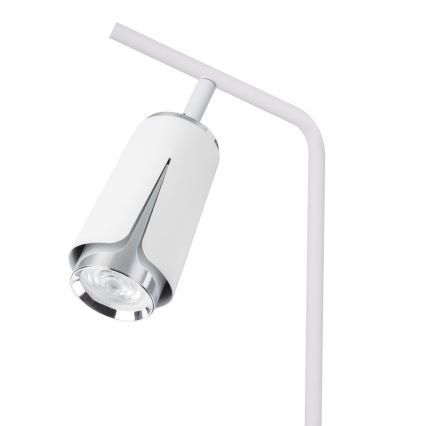 Настолна лампа FLOWER 1xGU10/8W/230V бял