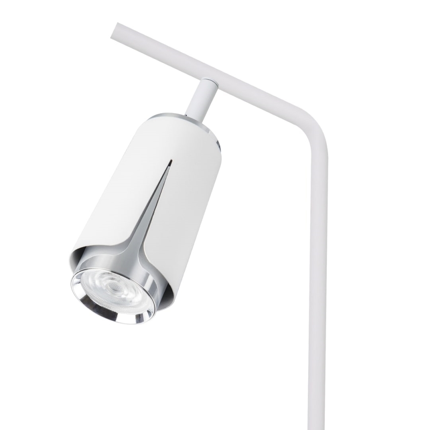 Настолна лампа FLOWER 1xGU10/8W/230V бял
