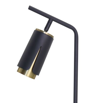 Настолна лампа FLOWER 1xGU10/8W/230V черен