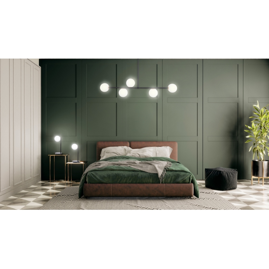 Настолна лампа GAMA 1xG9/12W/230V черна