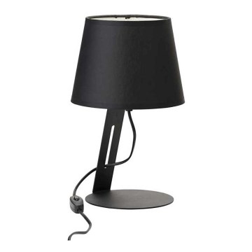 Настолна лампа GRACIA 1xE27/60W/230V черна