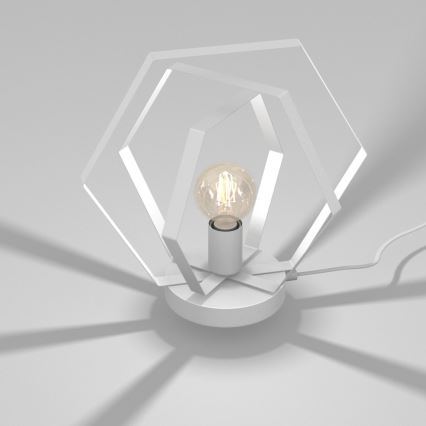 Настолна лампа HEXAGON 1xE27/15W/230V