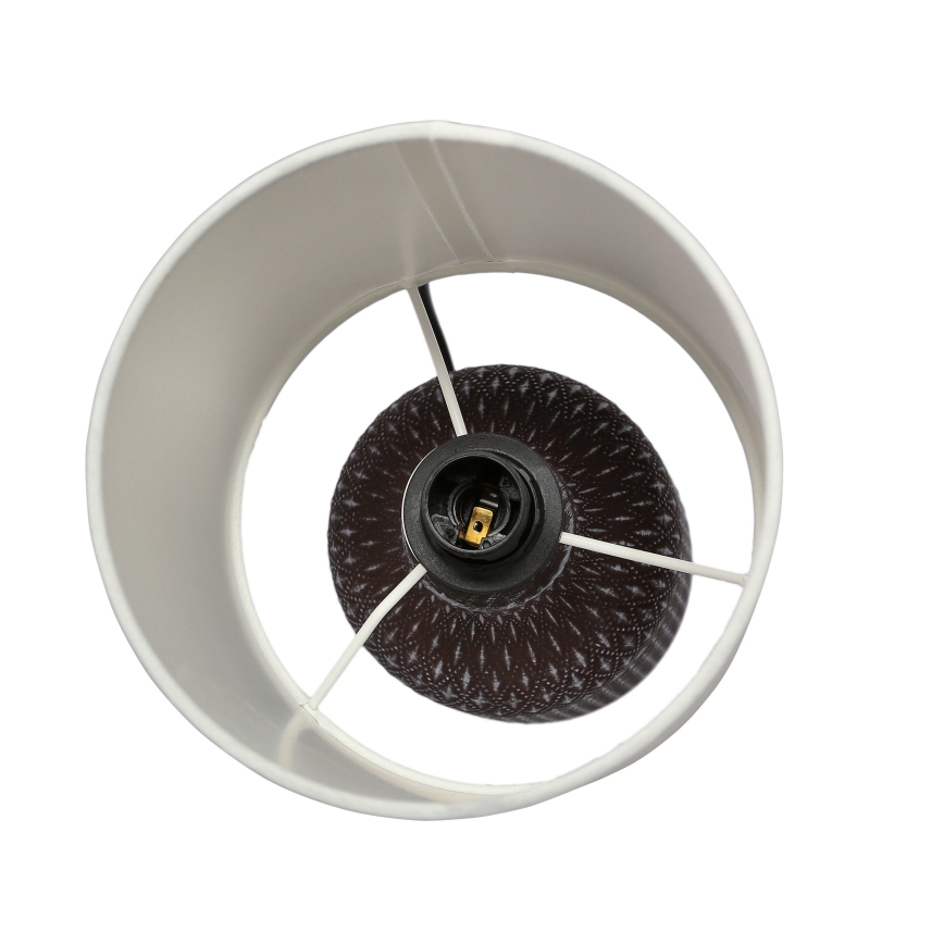 Настолна лампа INER 1xE14/40W/230V кафява
