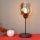 Настолна лампа LILI 1xE27/15W/230V черен/сив