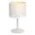 Настолна лампа LOFT SHADE 1xE27/60W/230V Ø 18 см бяла/златиста