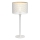 Настолна лампа LOFT SHADE 1xE27/60W/230V Ø 25 см бяла/златиста