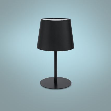 Настолна лампа MAJA 1xE27/15W/230V черна