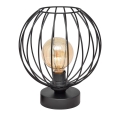 Настолна лампа MERCURE 1xE27/15W/230V черна