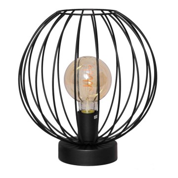 Настолна лампа MERCURE 1xE27/15W/230V черна