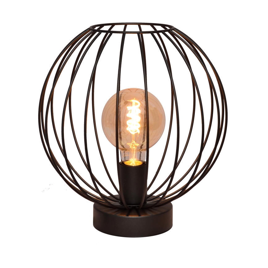 Настолна лампа MERCURE 1xE27/15W/230V черна