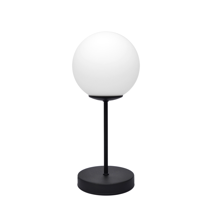 Настолна лампа MOON 1xE27/15W/230V черен