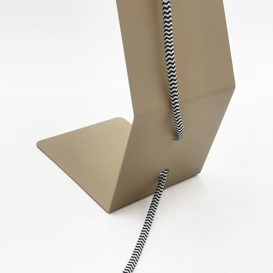 Настолна лампа NANDO 1xE27/15W/230V бежова