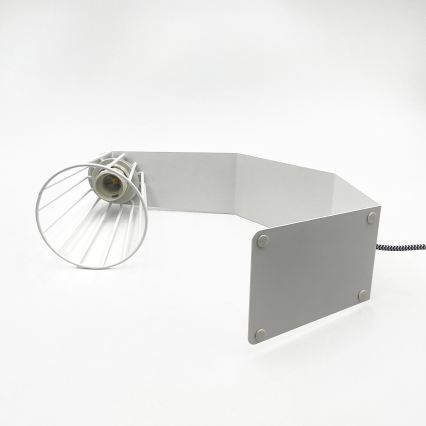 Настолна лампа NANDO 1xE27/15W/230V бяла