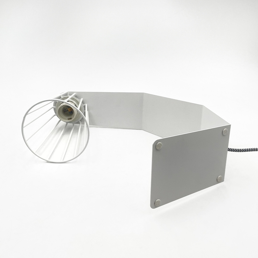 Настолна лампа NANDO 1xE27/15W/230V бяла