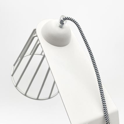 Настолна лампа NANDO 1xE27/15W/230V бяла