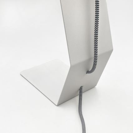 Настолна лампа NANDO 1xE27/15W/230V бяла