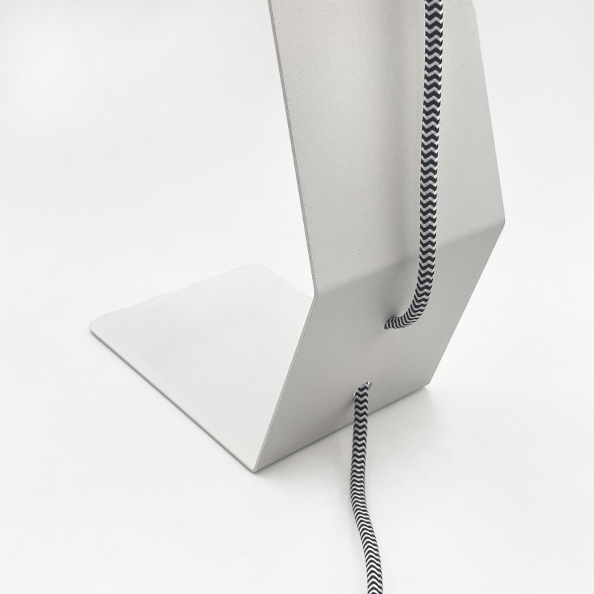 Настолна лампа NANDO 1xE27/15W/230V бяла