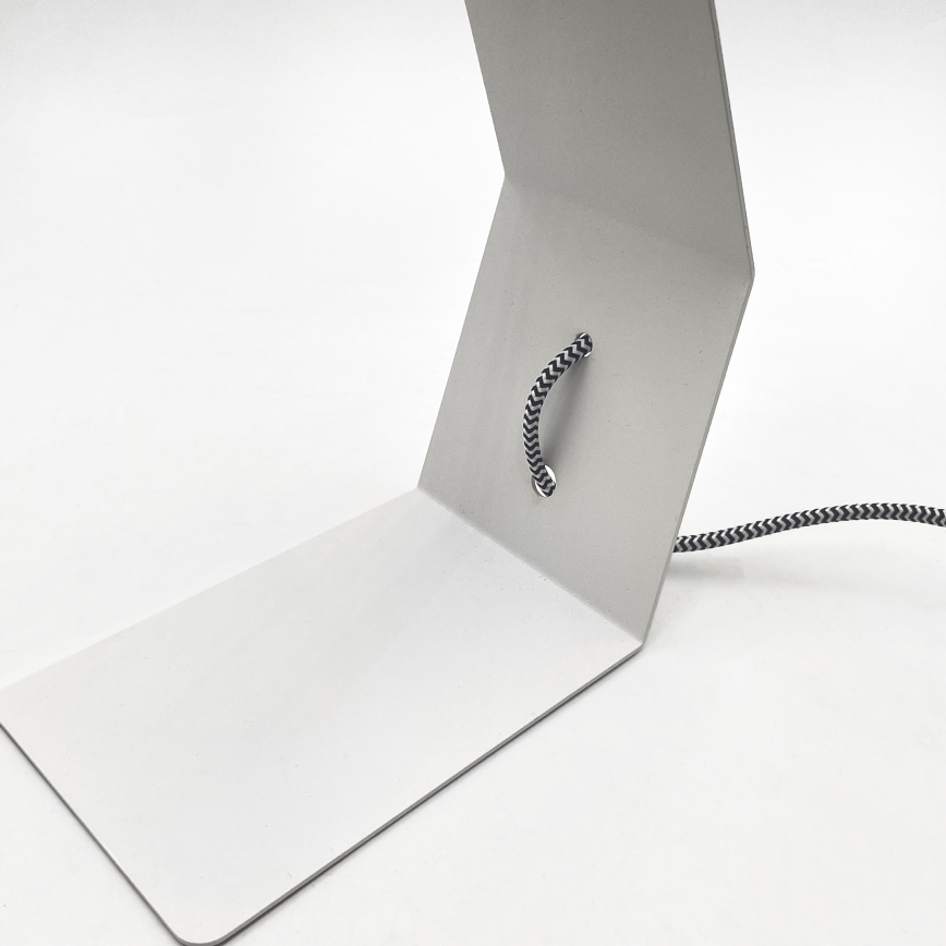 Настолна лампа NANDO 1xE27/15W/230V бяла