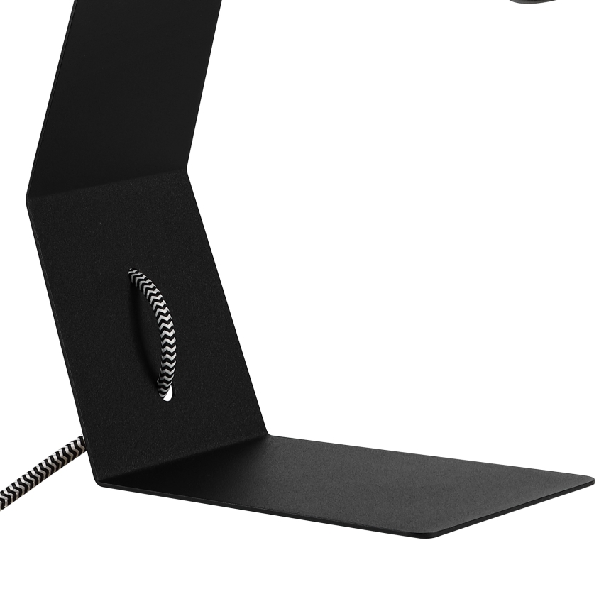 Настолна лампа NANDO 1xE27/15W/230V черна