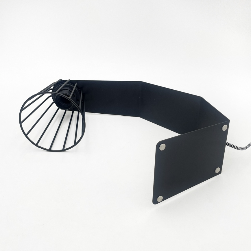 Настолна лампа NANDO 1xE27/15W/230V черна