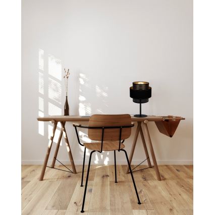 Настолна лампа NESS 1xE27/60W/230V черна