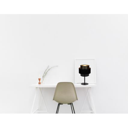 Настолна лампа NESS 1xE27/60W/230V черна