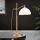 Настолна лампа OLD LAMP 1xE27/40W/230V 65 cm бял/месинг