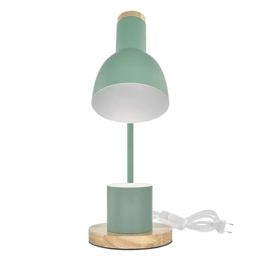 Настолна лампа POPPY 1xE27/25W/230V зелена