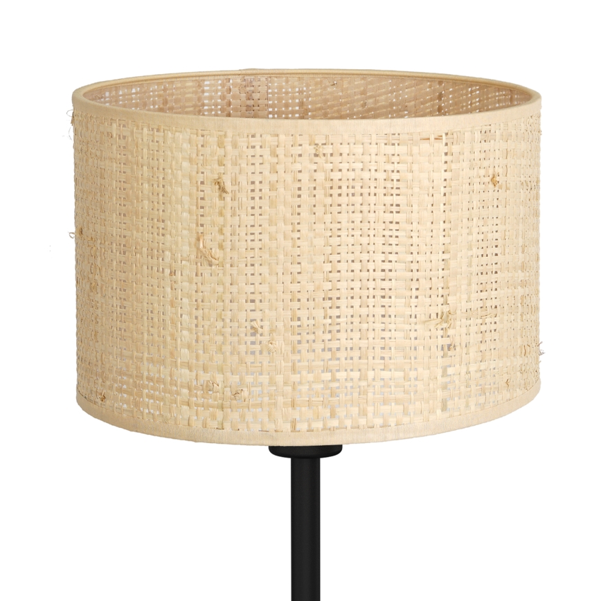 Настолна лампа RATTAN 1xE27/60W/230V Ø 25 см ратанова