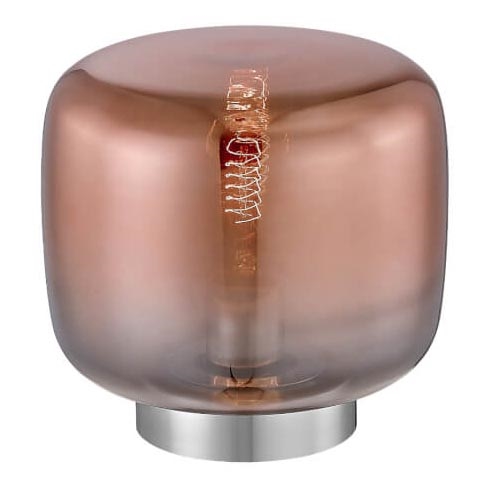 Настолна лампа ROTARY 1xE27/4W/230V розовозлатиста